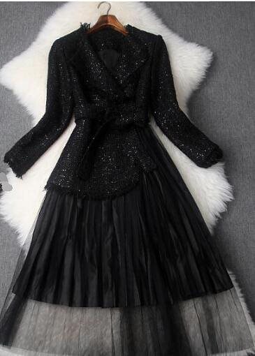 お呼ばれ レディース 体型カバー 着痩せ 20代30代40代 OL 通勤 パーティードレス 二次会