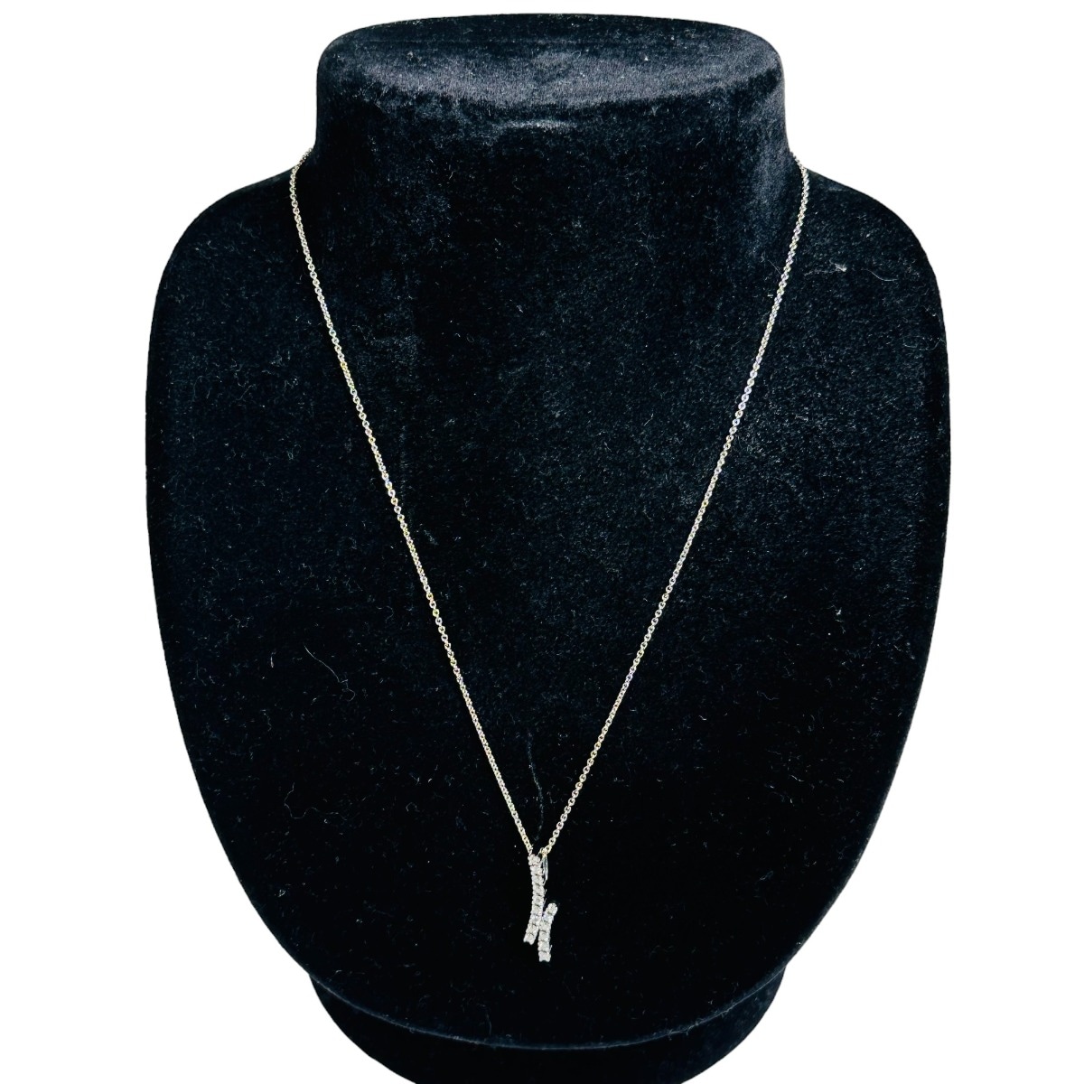 ネックレス 750 FD0.23 ネックレス