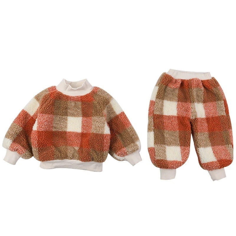 【メガ割 】Lucky bag 新作韓国 子供服 女の子 2点上下セット 長袖トップス+パンツ キッズ 子供服80901001101130子供セットキッズ 暖かい ロング 裏起毛 アウター 5,543円