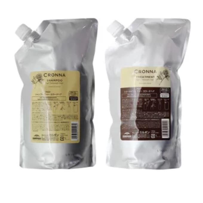 クロナ フォー カラードヘアー シャンプー1000mlトリートメント1000g セット