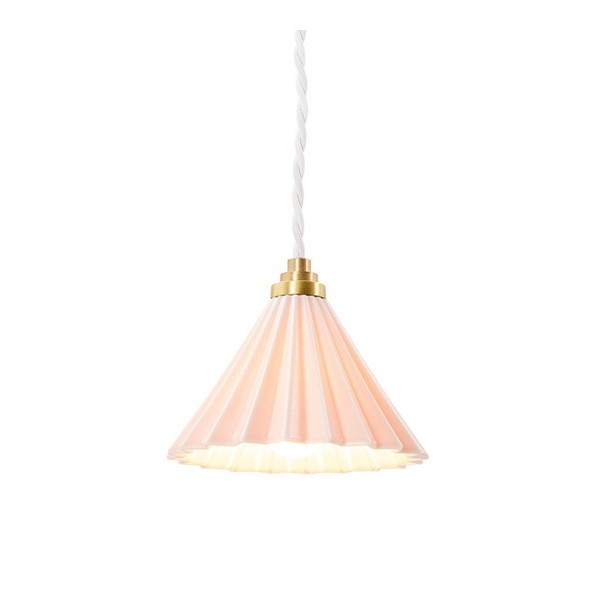 gram8 TC-1511-WH/MPI DRIPPER LAMP ペンダントライト マットピンク ホワイトコード [LED電球付属] メーカー直送