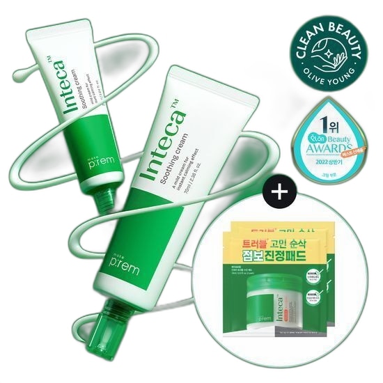 [水分鎮静] メイクフレム インテカ スージングクリーム 50ml+31ml 企画