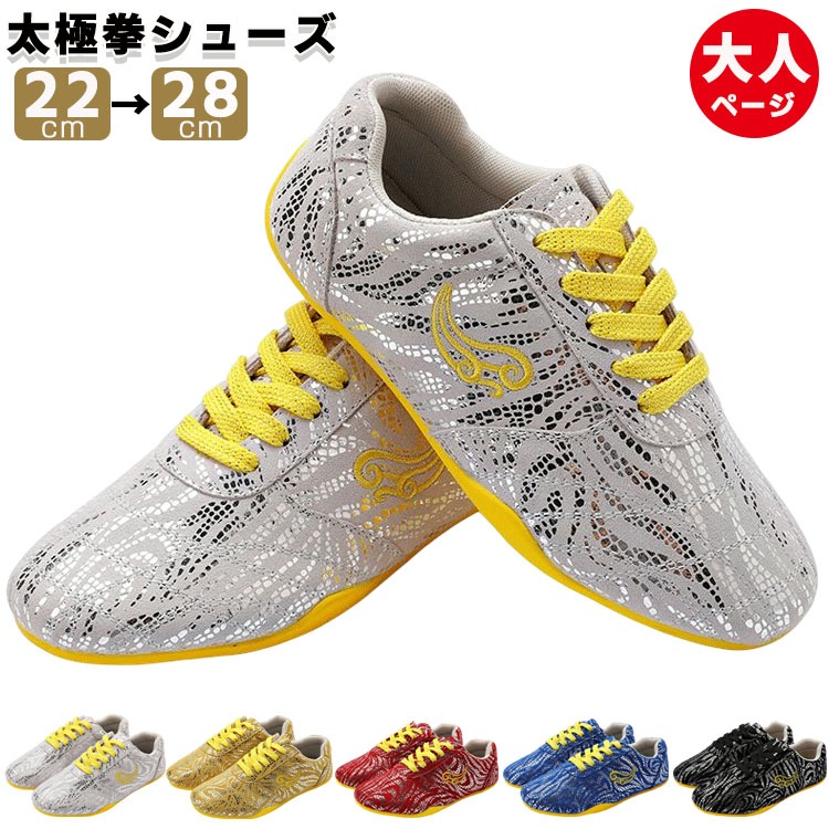 新作追加 太極拳 シューズ 武術靴 練習 出演 メンズ レディース 男女兼用 大人 子供 ジュニア 高齢者 中華武術 ウォーキングシューズ シューズ キャンパス 白い 気功 牛革 刺繍 柄 赤 黒 ブ