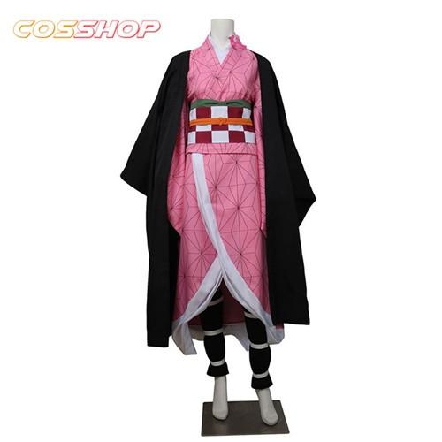 【一部分急速出荷】 コスプレ衣装　竈門 禰豆子 かまど ねずこ 着物 和服 コスプレ衣装 イベント 演出服 二次会
