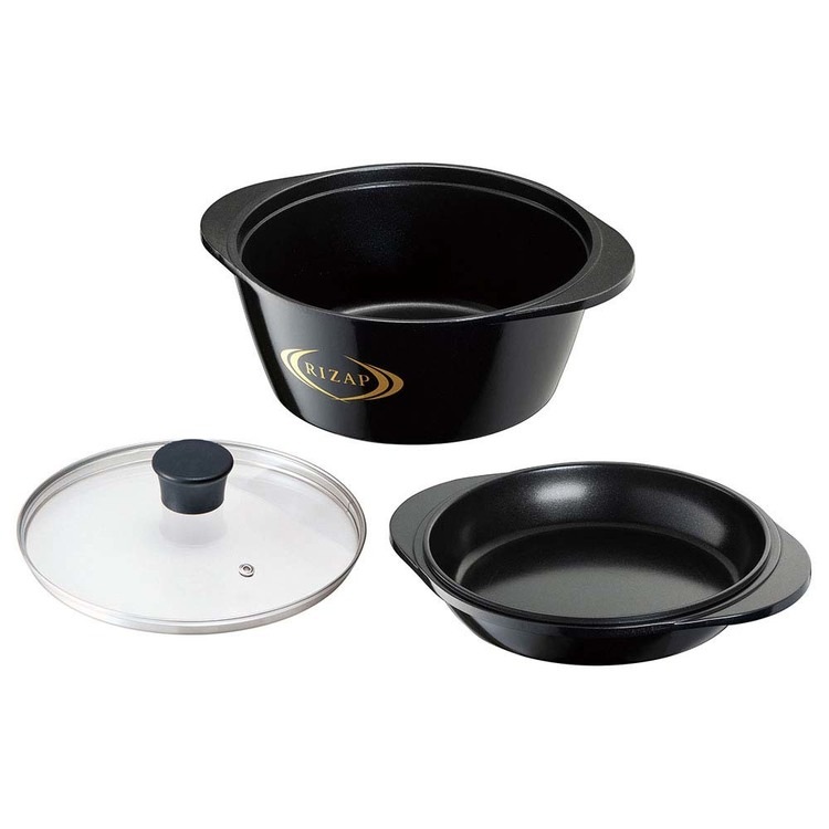 【人気商品】無水鍋 鍋 ライザップ ヘルシー万能鍋 RIZAP ANWP1