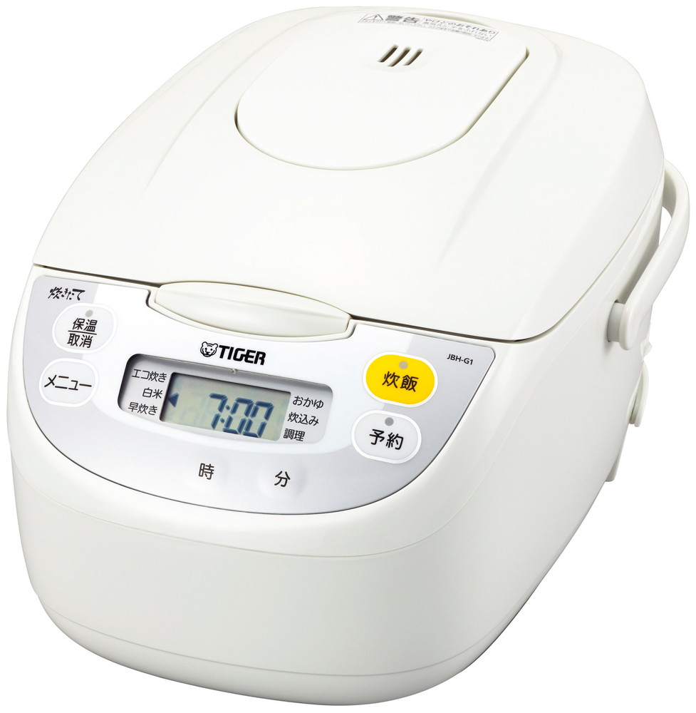 マイコン炊飯ジャー 5.5合 ホワイト JBH-G101W 家電 炊飯器 厚窯 お米 家族 一人暮らし マイコン ふっくら 人気家電炊飯器