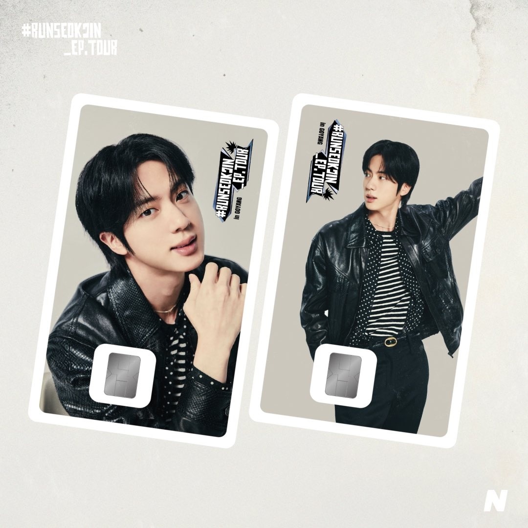 BTS ジン　RUNSEOKJIN EP.TOUR コヤン トレカ day1&2 BTS ジン RUNSEOKJIN EP.TOUR コヤン トレカ day1u00262