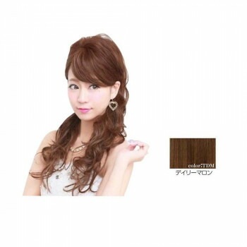 プリシラ ハーフキャップ セレブ巻きワンカールロング J-805 耐熱　TDM/デイリーマロン