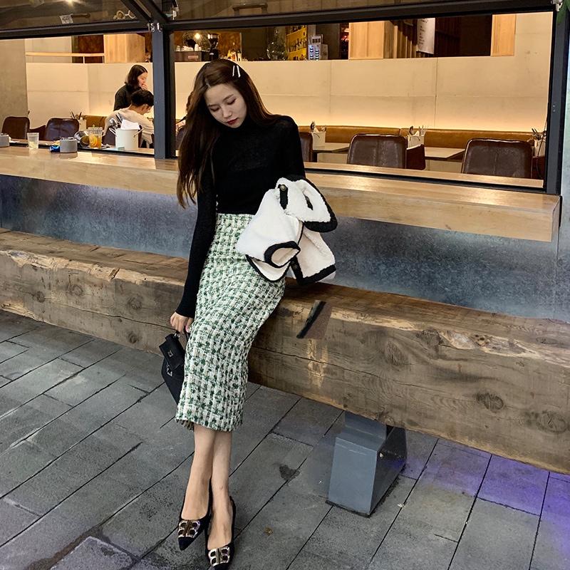 スカート ペンシルスカート タイトスカート 膝下 ミモレ ミモレ丈 タイト 細身 ストレート 大人可愛い きれいめ 大人 上品 おしゃれ お洒落 大人女子 こなれ感 セクシー エレガント 主役級