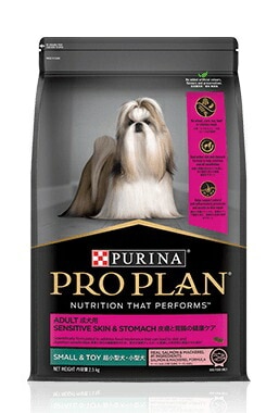 プロプラン 超小型犬・小型犬 成犬用 皮膚と胃腸の健康ケア サーモン＆あじ 2.5kg