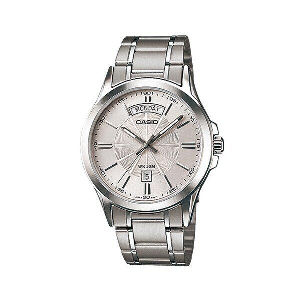 男性用メタル腕時計 MTP-1381D-7A