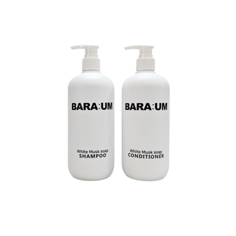 ホワイトムスク ソープ シャンプー 490ml + コンディショナー 490ml セット (1個)