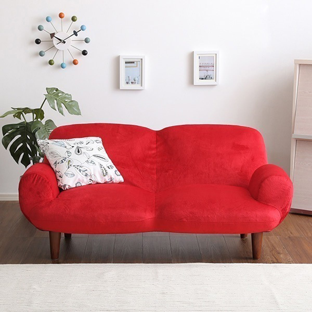 2人掛け１４段階リクライニングソファ Nastro-ナストロ- 日本製 2P ソファインテリア寝具収