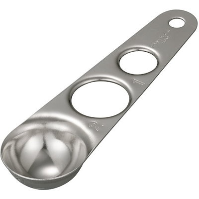 他サイト： CBジャパン　パスタも量れる計量スプーン シルバー　ﾊﾟｽﾀﾓﾊｶﾚﾙｹｲﾘｮｳｽﾌﾟｰﾝの商品画像