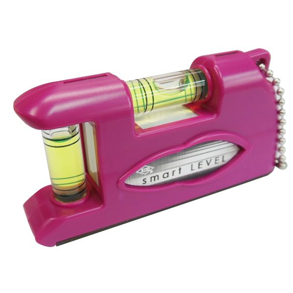 (業務用15個セット) KOD スマートレベル 水平器 (ピンク) SL-85HI