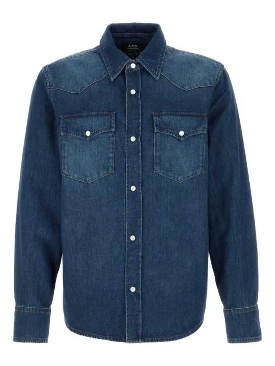 A.P.C. Men Jacket COHMEH12632 IAL Blue