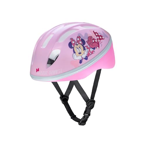 【公式】アイデス キッズヘルメットS ディズニー 子供 自転車用 再帰反射 ダイヤル式 ぴったりフィット SG基準合格 (ミニーマウス)