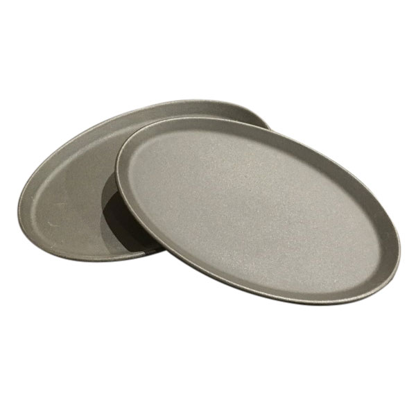 グリルプレート（2枚セット） ア ウトドア 野外 調理　料理　皿　鉄板　バーベキュー