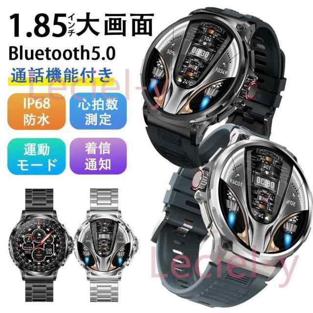 【新品プロモ-ション】「健康管理」スマートウォッチ 通話可能 心拍数 血中酸素 血圧 歩数計 710mAh電池 睡眠管理 Line着信通知 プレゼント