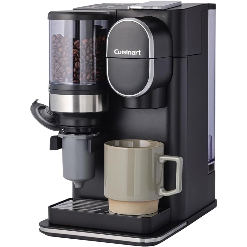 クイジナート Cuisinart ドリップワン ミル付コーヒーメーカー ブラック 1杯用 挽きたて 淹れたて DGB-2KJ 18,840円