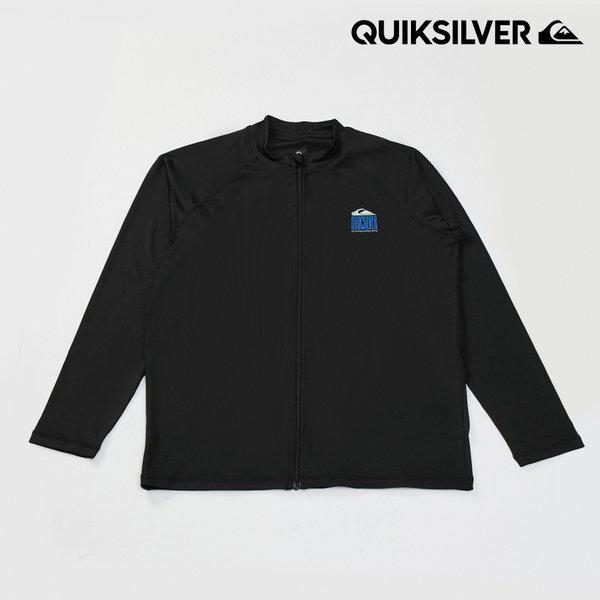 男性ルーズフィットジップアップラッシュガード ONE DAY STANDARD ZIP UP (QF21RZ034)
