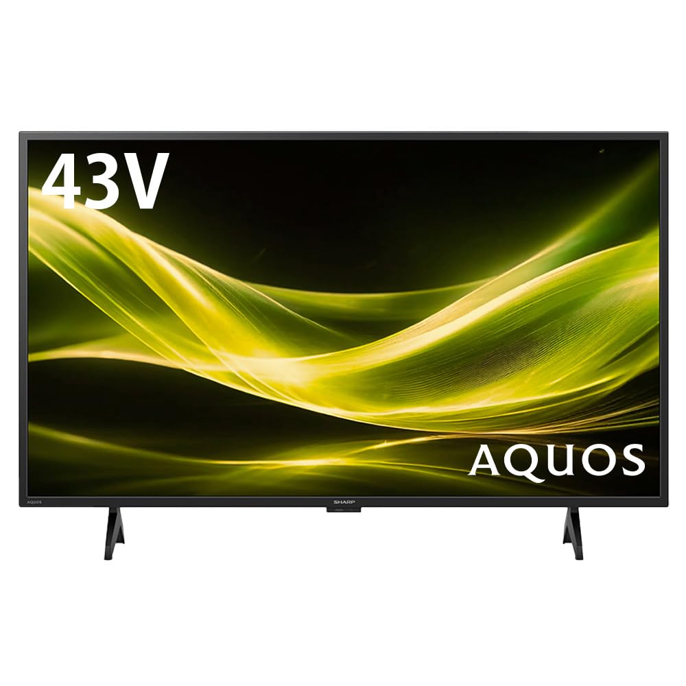 シャープ 43V型 フルハイビジョン 液晶テレビ 2T-C43GE2 ブラック 2025年モデル 2K AQUOS 低反射 デジタル2チューナー 節電モード