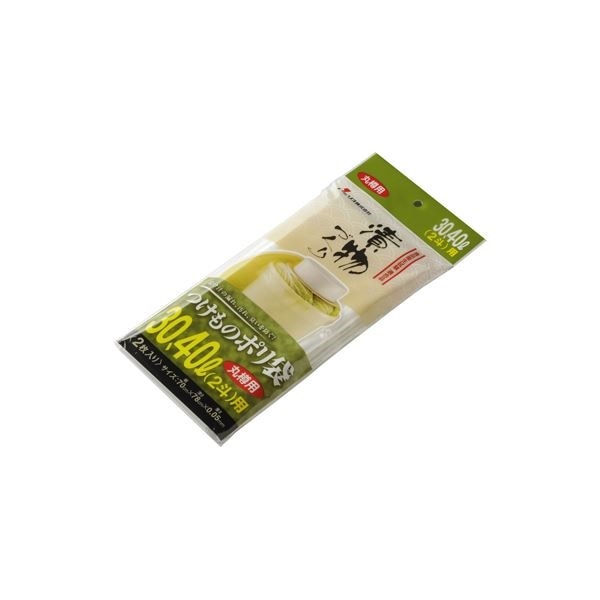 100セット 新漬物ポリ袋/漬物用品 丸樽用 3040L 2斗 材質：PE クリア キッチン用品 家庭用品 手づくり