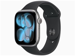 アップル / APPLE Apple Watch Series 11 GPSモデル 46mm MEV04J/A [スペースグレイ・ブラックスポーツバンド S/M]