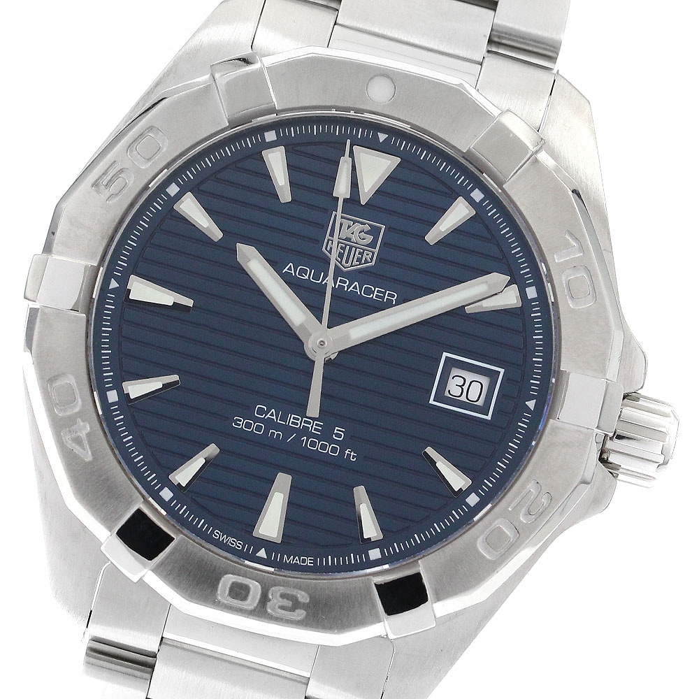 タグホイヤー TAG HEUER WAY2112.BA0928 アクアレーサー デイト 自動巻き メンズ _900134【中古】 80,850円