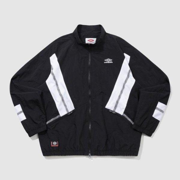 ウィンドブレーカー JQS UQ121CJK23-BLK HBL ノッティンガム スタンネック ウォームアップ ウィンドブレーカージャケット BLACK