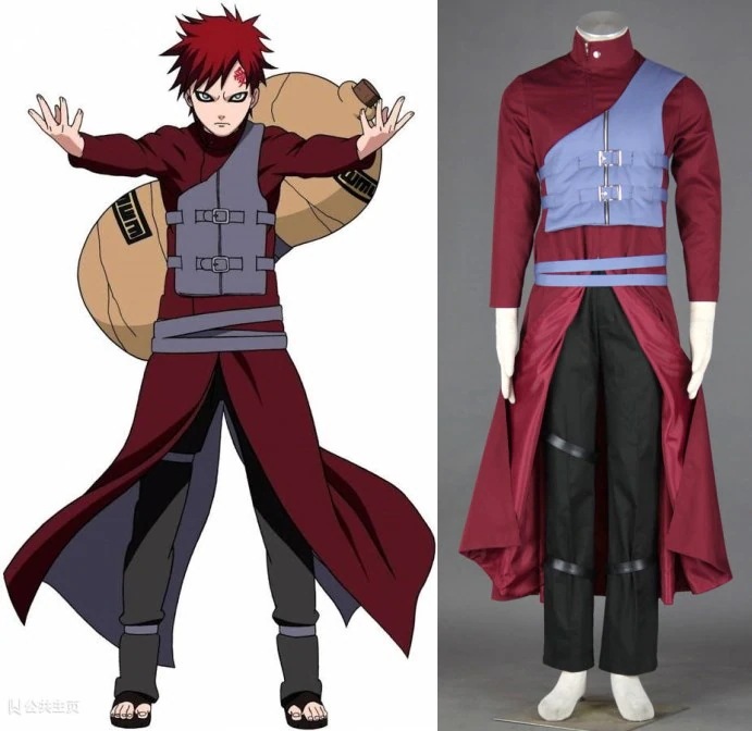 NARUTO 我愛羅 コスプレ ウィッグ付き