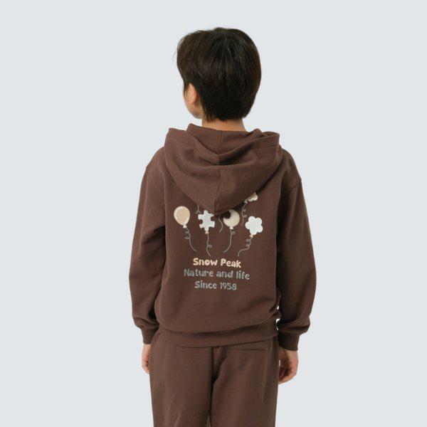 [25 F/W] キッズ グラフィック フード付きTシャツ (S25FKFHD80)