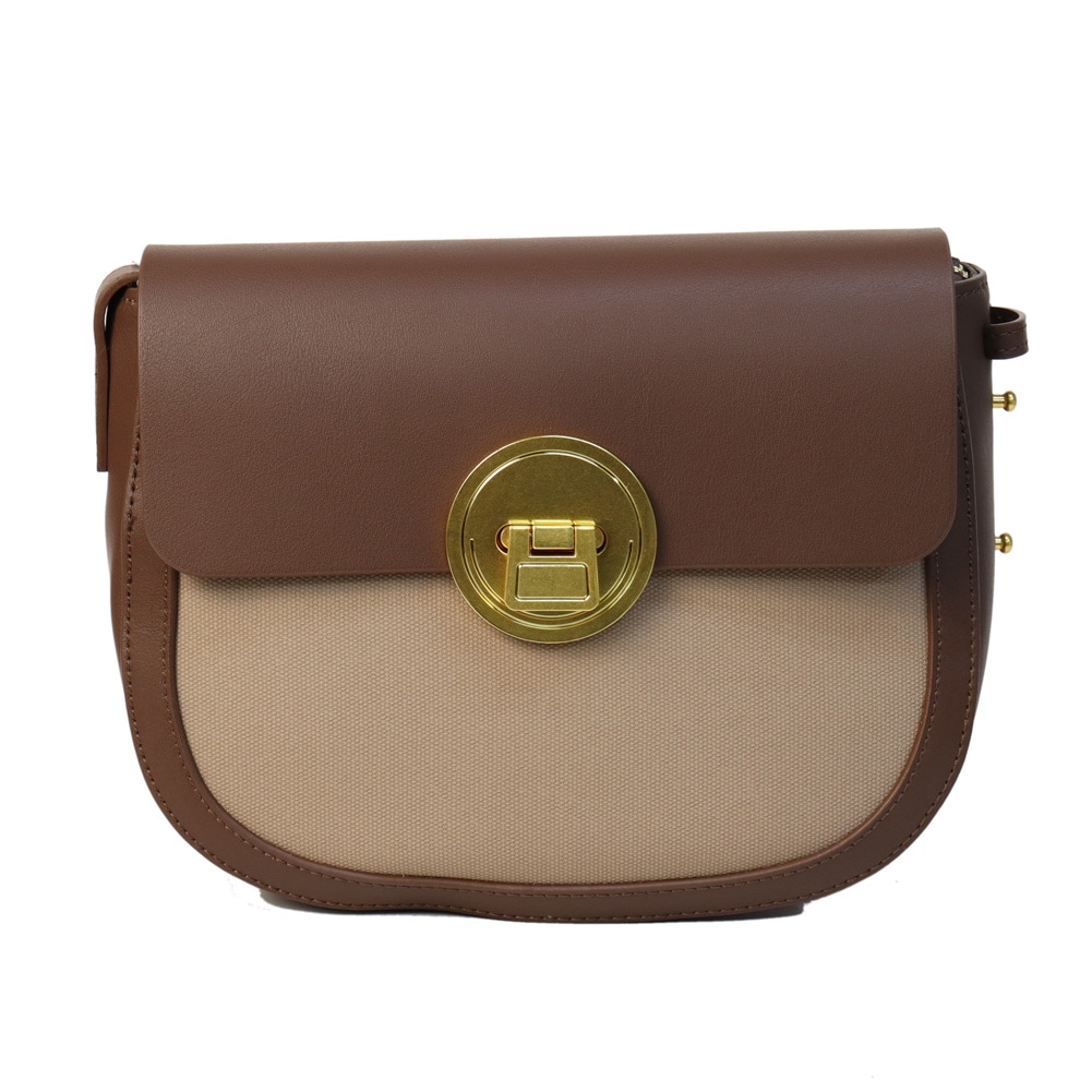 レザー 2way ショルダーバッグ ハンドバッグ レディース バッグ 本革 シンプル 無地 バイカラー オシャレ 鞄 牛革 ギフト プレゼント