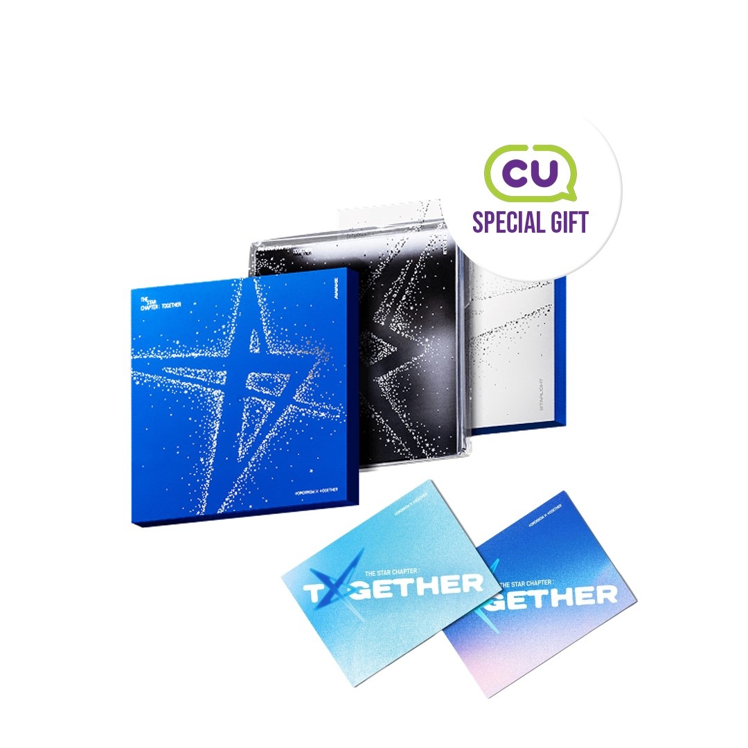 【CU典付】 TXT - The Star Chapter : TOGETHER / PHOTOBOOK 3種セット + WEVERSE ALBUMS 2種セット / POCKETCU / アルバム