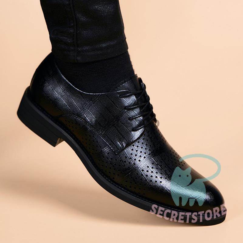 大好評 ビジネスシューズ メッシュ メンズ フォーマルシューズ 牛革 本革 革靴 紳士靴 シューズ 通気 履きやすい スーツ シンプル レザー 高級感