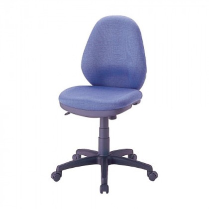 ナカバヤシ OAチェア肘無ロッキング付Hバッグブル- CGN-301B 22,425円