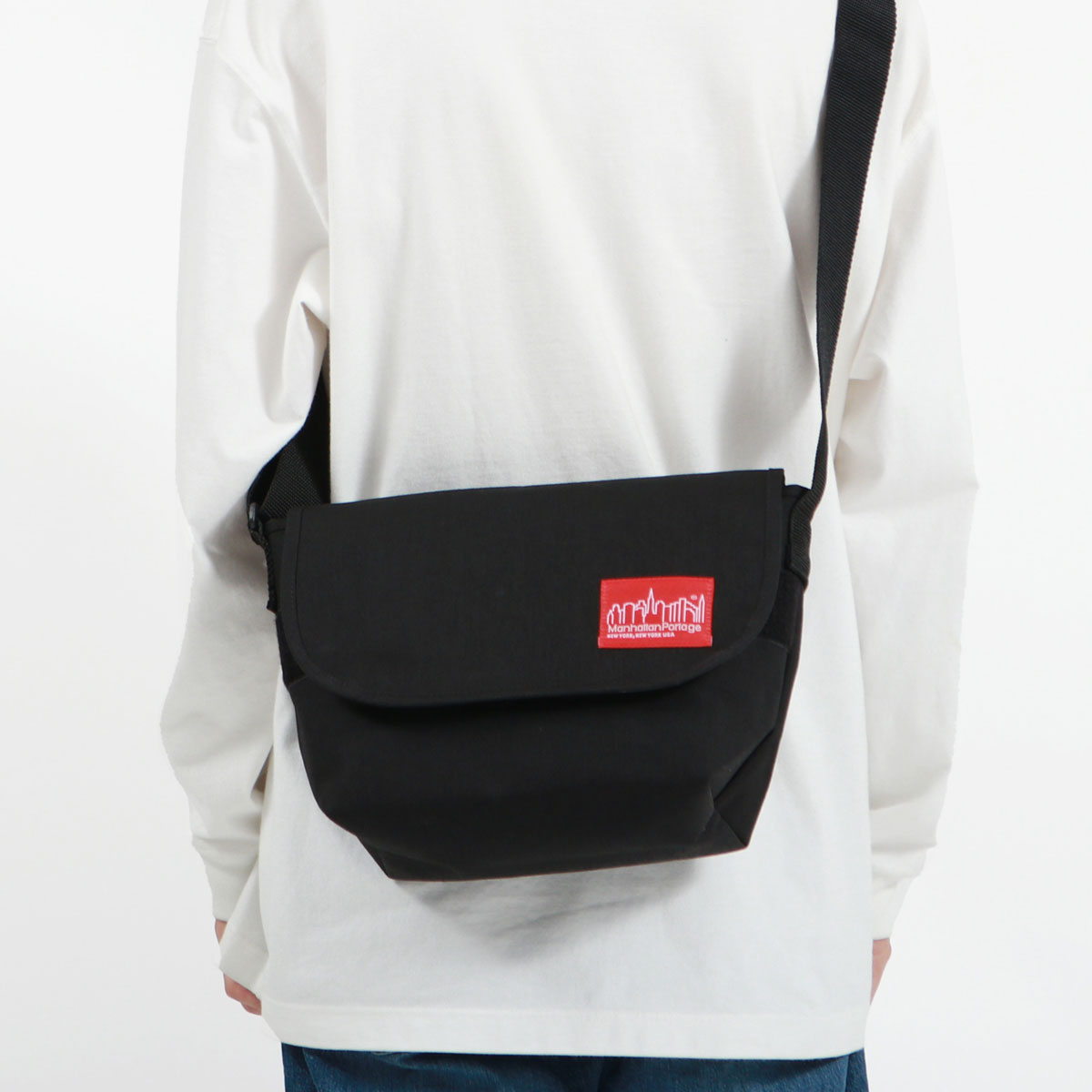 日本正規品 メッセンジャーバッグ ショルダー メンズ レディース 通学 斜めがけ MP1605JR