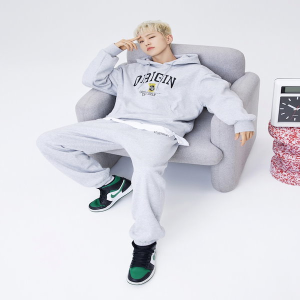 23SS Seventeen ホシ 着用 CGP ORIGIN TIGER LOGO SWEAT SET UP [公式正規品]