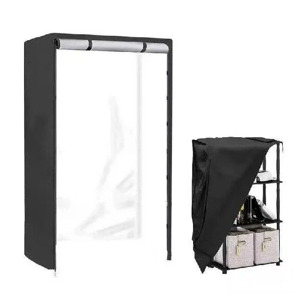 【1-3日出荷】衣類ラックカバー防水カバー屋外収納ラックスチールフレームカバー182x45x91cm倉庫棚ダストカバー棚ダストカバー装飾ラックダストカバー頑値引きして売る