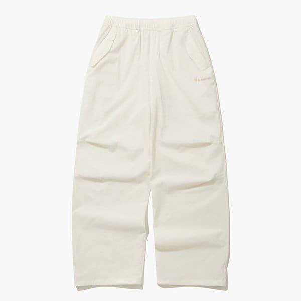 (30% OFF) レディース ストレッチ ウーブン ワイド ストレート パンツ (QQ122OPT28_CRM)