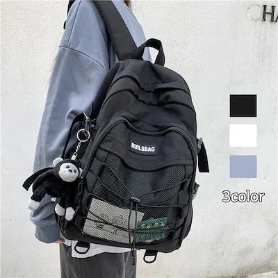 【1つ買うと10個もらえる】 リュック 韓国 大容量 学生バッグ 保温 保冷 防水 アンチ汚いです 通勤通学 男女兼用 多機能旅行268