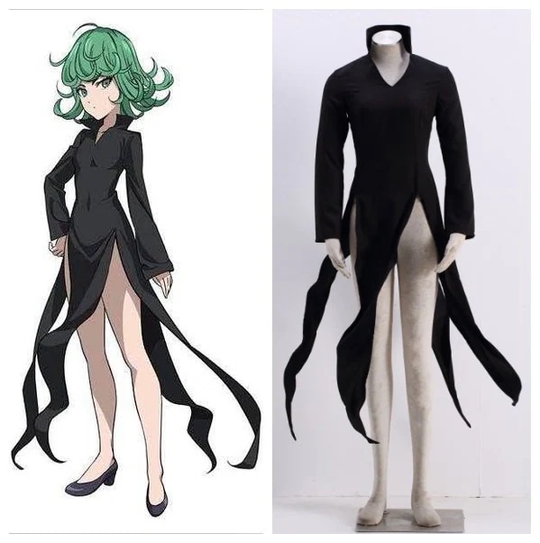 [今日は安い-出荷が早い]ONE PUNCH MAN ワンパンマン 戦慄のタツマキ 戦闘服 コスプレ衣装 ハロウィン コスチューム品質良い 店舗お勧め
