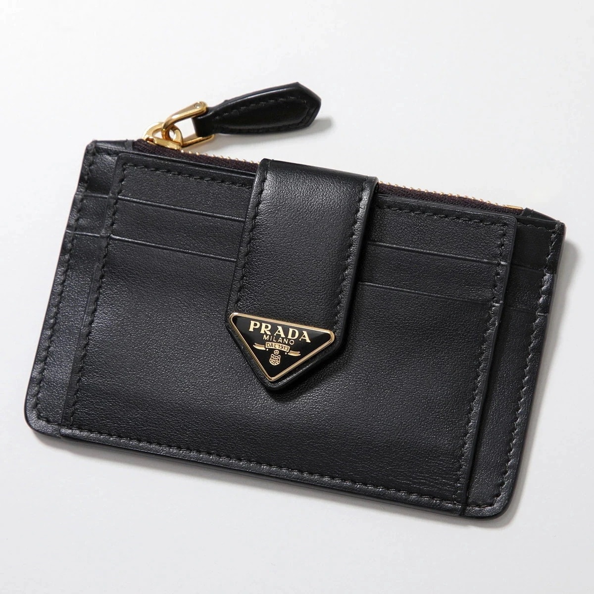 PRADA プラダ カードケース コインケース 1MC038 2CNP レディース トライアングルロゴ レザー パスケース フラグメントケース ミニ財布