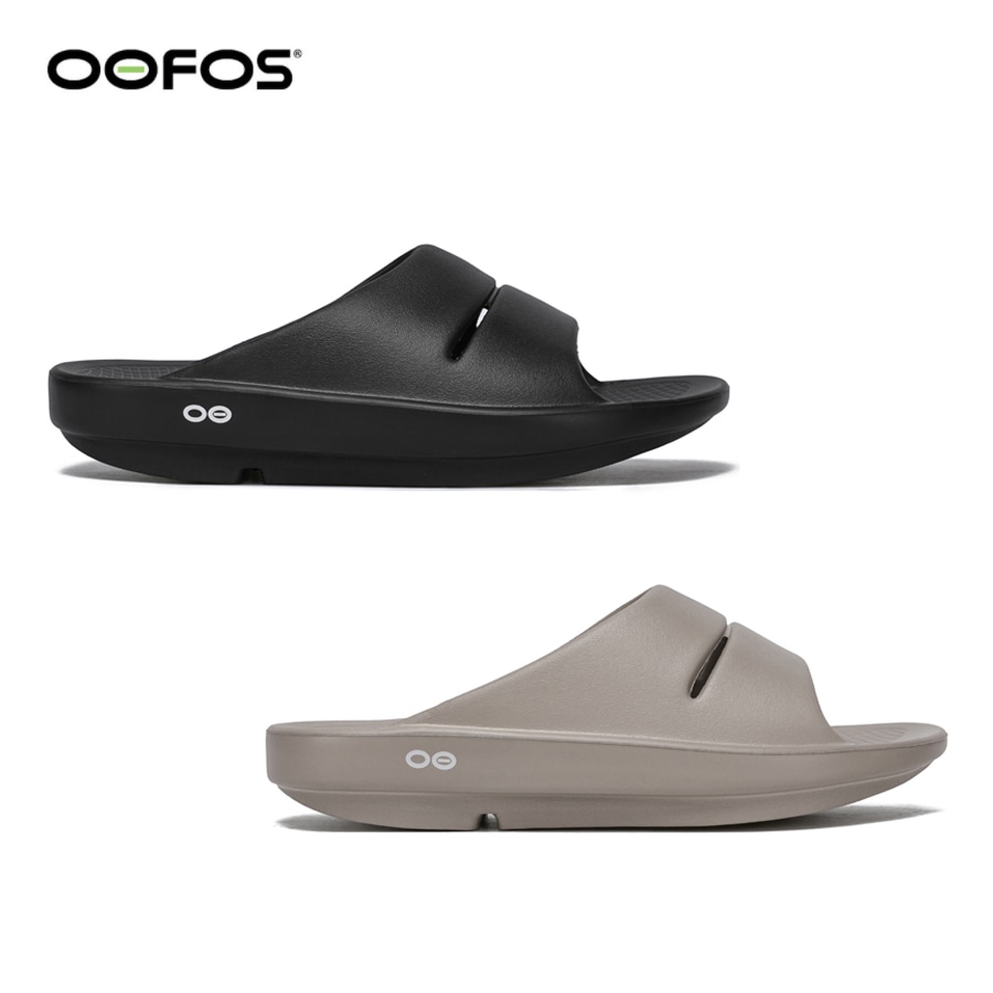 OOFOS OOahh ウーメガ ウーアー リカバリーサンダル シャワーサンダル スリッパ リラックス シンプル スポサン シューズ 独自素材 衝撃吸収 軽量 メンズレディース