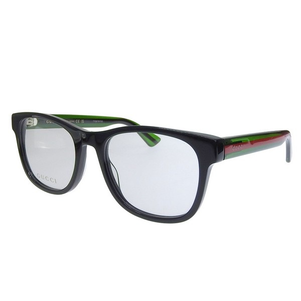 グッチ メガネ メンズ レディース 5319-145 ブラック×グリーン GG0004ON002 GUCCI