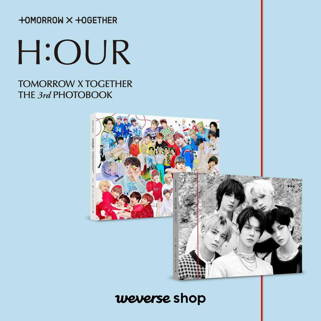 TXT-HOUR SET 3RD PHOTOBOOK+EXTENDED EDITION