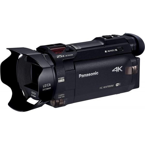 【中古】パナソニック Panasonic デジタル4Kビデオカメラ WXF990M 64GB ワイプ撮り あとから補正 ブラック HC-WXF990M-K