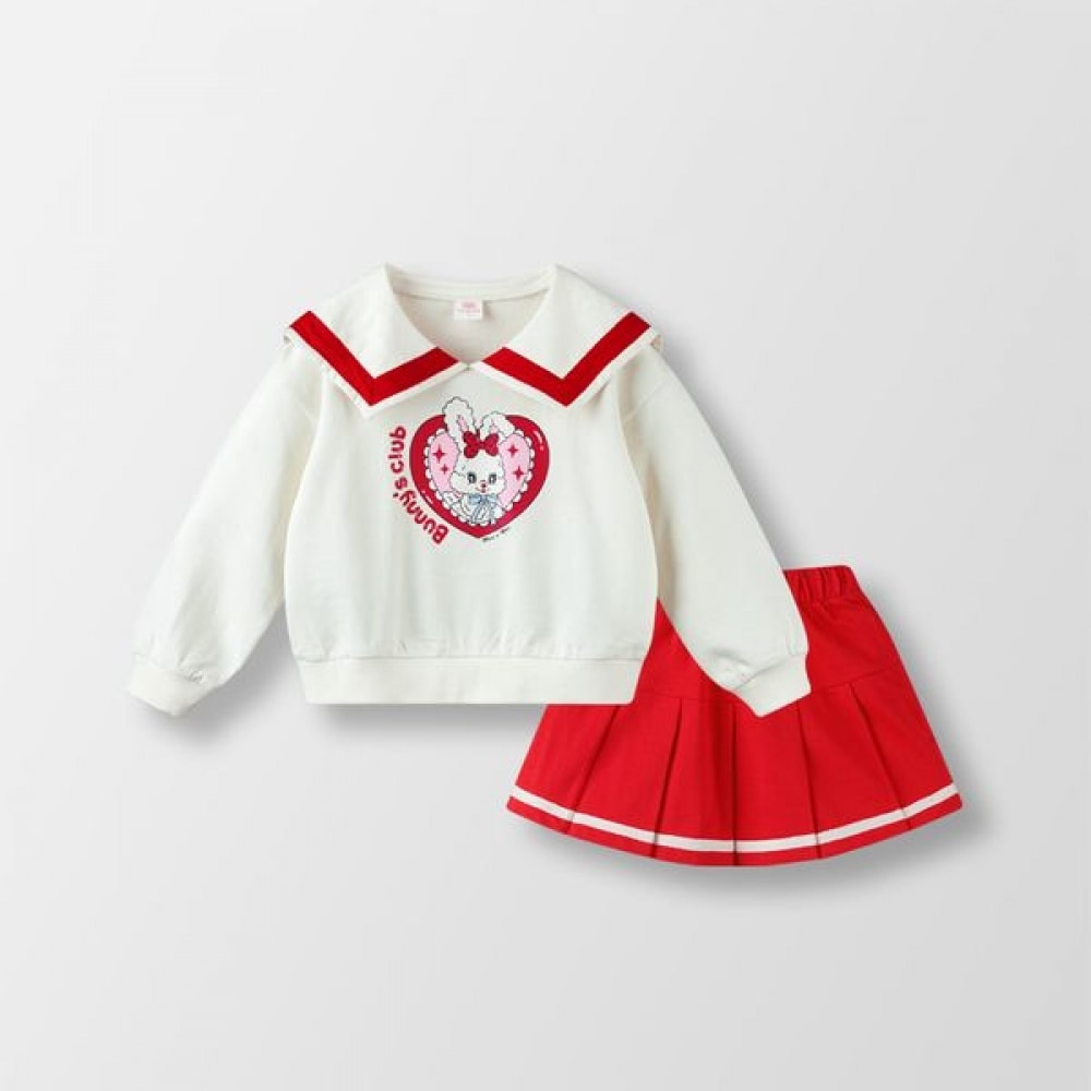 (ウォルトンキッズ) バニークラブスカートトップ&ボトムスーツ