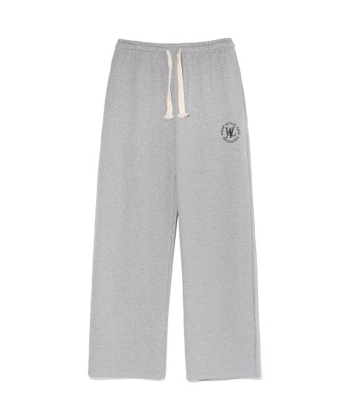 Flor logo long wide pants - GREYその他 パンツ