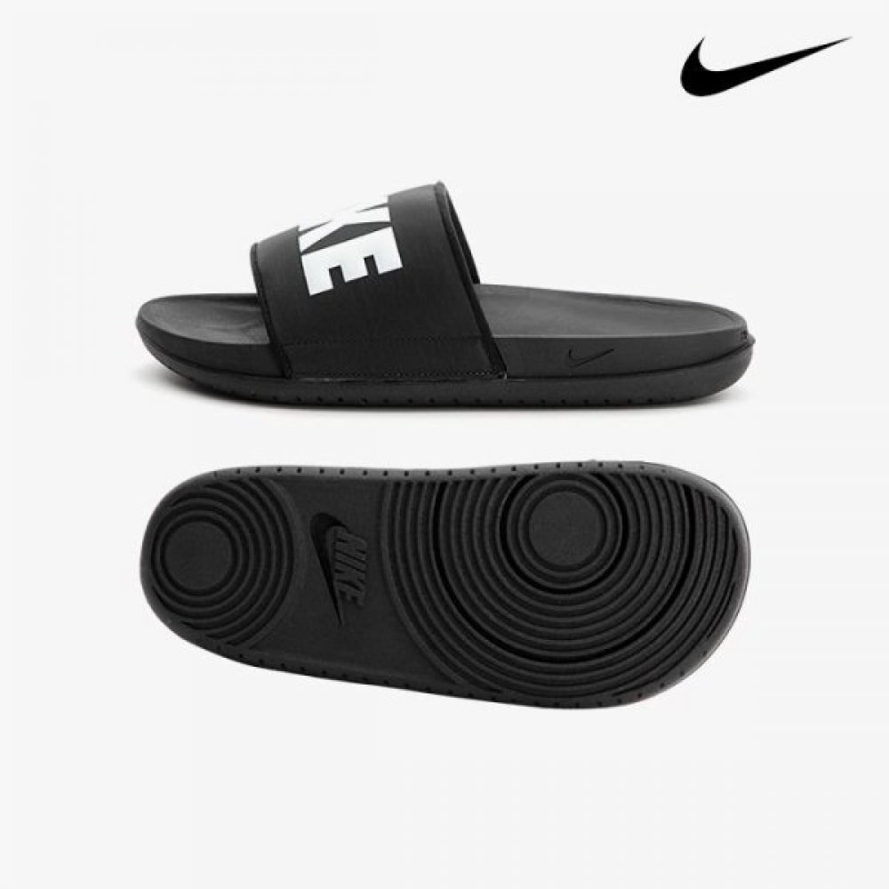 ナイキ スリッパ 学生 室内履き ブラック オフコート スライド